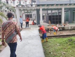 Perbaikan Asrama Atlet untuk Tempat Isoter Terus Dikebut