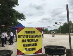 Parkiran Taman Baru Samarinda Ditutup, PKL Ditertibkan Petugas