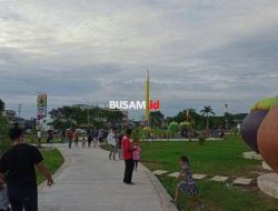 Masih Tahap Uji Coba, Taman Samarinda Baru Banjir Pengunjung