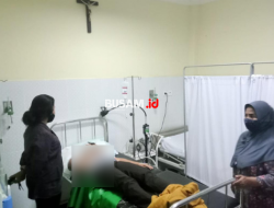 Niat Melerai Suaminya yang Berkelahi, Seorang Wanita Dapat Bacokan di Bagian Kepala