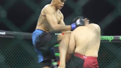 Fighter Asal Samarinda, Rama Sabturi Sukses Raih Kemenangan – One Pride Fight Night