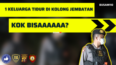 VIDEO: 1 Keluarga Tidur di Kolong Jembatan Jalan Gajah Mada, Kok Bisa? – Busam110 Polresta Samarinda