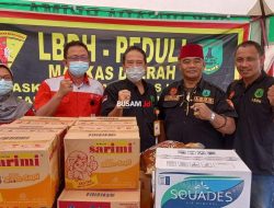 Peduli Banjir Samarinda, KBBKT dan LBDH Galang Dana dan Bagi Sembako