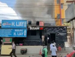 Akibat Gas Bocor, Warung H Ijay Terbakar, 14 Orang Alami Luka – Samarinda