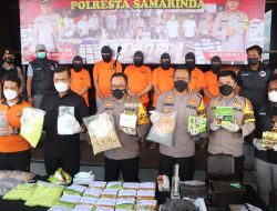 Sat Resnarkoba Samarinda Gagalkan Peredaran 25 Kg Sabu dan Ribuan Ineks yang Masuk Samarinda – Polresta Samarinda