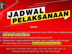 Tes CPNS Kemenkumham Sebentar Lagi, Sekjen Kemenkumham : Jangan Percaya Joki!