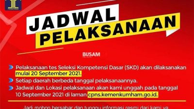 Tes CPNS Kemenkumham Sebentar Lagi, Sekjen Kemenkumham : Jangan Percaya Joki!