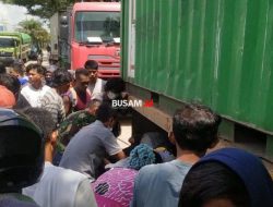Niat Memperbaiki Truk yang Rusak, Seorang Mekanik Asal Jatim Tewas Terjepit Truk Bermuatan Kontainer