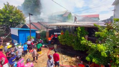 Empat Rumah di Proklamasi Ludes Dilalap Api