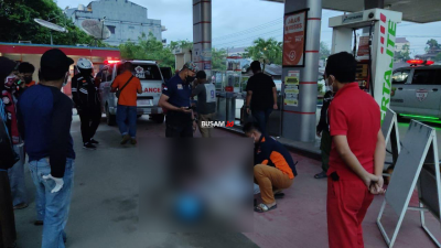 Sedang Isi BBM Seorang Ibu Ambruk