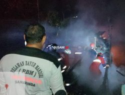 Satu Rumah Warung di Padat Karya Betapus Ludes Dilalap si Jago Merah