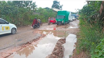 Berulangkali Ajukan Perbaikan Jl Teratai Belum Direspon