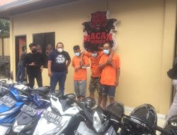 Tiga Kawanan Curanmor Setahun Gasak 25 Motor