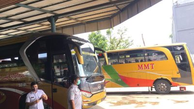 Jelang Libur Nataru, Terminal Bis Mulai Ramai Penumpang