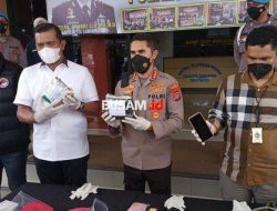 Pengiriman Sabu 2 Kg ke Berau Berhasil Digagalkan
