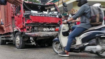 Tronton Maut Dimodif, SIM Sopir Dipalsukan