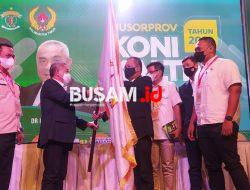 Rusdiansyah Aras Ditetapkan Ketum KONI Kaltim 2022-2026