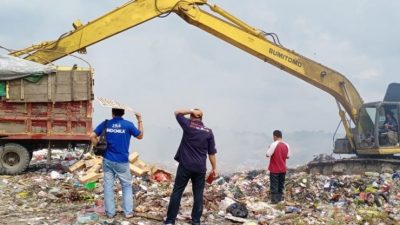 Asap Sampah Terbakar di Bukit Pinang Ditangani 3 OPD
