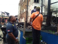 Inafis Polresta Samarinda Gelar Olah TKP Kebakaran di Jalan S Parman Samarinda
