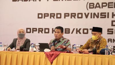 Rakor Bapemperda Se-Kaltim, Ajang Sinkronisasi Produk Hukum Daerah