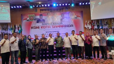 Gelar Raker Kota, Juara Umum Jadi Target Di Porprov Kaltim