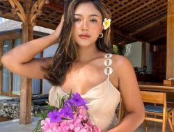 Marion Jola Tampil Eksotis di Kolam Renang dengan Makanan Nampan, Netizen: Apa Daya Tiap Pagi Makan Pecel