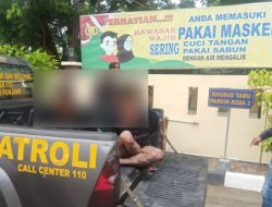 Dua Pencuri Besi Penutup Parit Ditangkap Warga Di Jalan M Said Samarinda