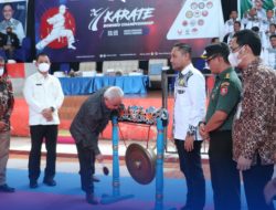 Buka Kejurprov Karate, Isran Ajak Bangun Kaltim di Segala Bidang Termasuk Olahraga