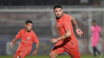 Penalti Bustos Sukses Menangkan Borneo FC Atas Madura United