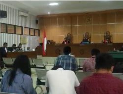 Sidang Perdana di PN Samarinda,Terdakwa Bupati PPU Non Aktif AGM Hadir Online