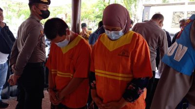 Curi Emas, Pasutri Ditangkap Polisi