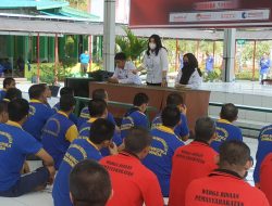 Lapas Narkotika Samarinda Gelar Penyuluhan HIV Dan Perilaku Hidup Bersih Dan Sehat