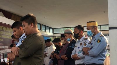 Salat Id Di Lapas Narkotika Samarinda Diikuti WBP