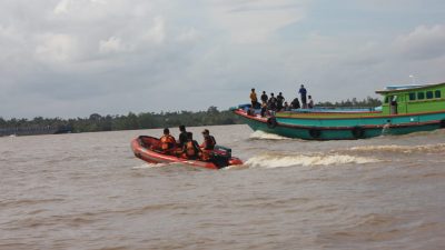 Dua Hari Menghilang, Lalang Ditemukan Mengambang Di Sungai Mahakam