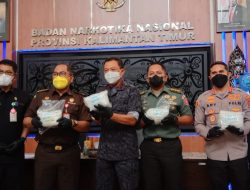 BNNP Kaltim Berhasil Ungkap Dua Jaringan Narkotika Kaltim dan Kaltara