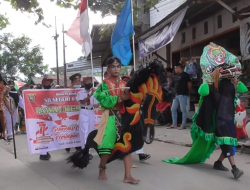 Rayakan HUT Kemerdekaan RI Ke-77, Ratusan Pelajar SDN 11 Gelar Pawai Budaya