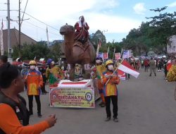 Pawai Pembangunan Berlangsung Berlangsung Meriah