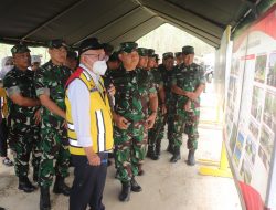 KSAD Tinjau Lokasi Pembangunan Mabesad di IKN