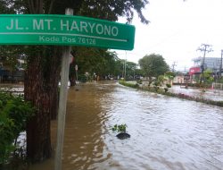 Banjir Di Balikpapan Dipicu Curah Hujan Tinggi