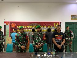 Satgas Pamtas Yonif 621/Manuntung Gagalkan Peredaran Narkoba Di Perbatasan