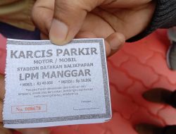 Tiket Parkir Stadion Batakan Capai Rp 40 Ribu Dikeluhkan Warga