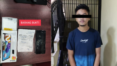 Curi Tas Berisi HP Dan Uang Saat Salat, DN Ditangkap Polisi