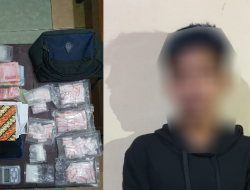 Miliki 102,87 Gram Sabu, Ditresnarkoba Polda Kaltim Ringkus Pria Di Kutim