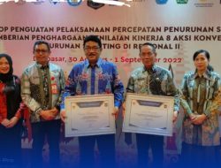 Pemprov Kaltim Terima Penghargaan Kemendagri Sebagai Penyelenggara 8 Aksi Konvergensi Penurunan Stunting