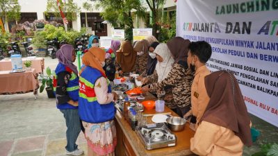 Peduli Lingkungan, SDN 009 Balikpapan Luncurkan ATM Jelantah