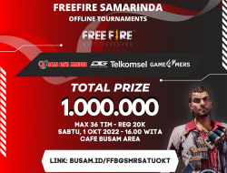 [OFFLINE] TURNAMEN FREEFIRE SAMARINDA 1 OKT 2022!