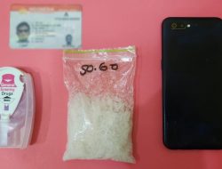 Miliki Sabu 50,60 Gram, Pria Asal Balikpapan Diamankan