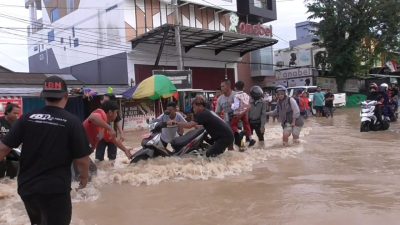 Hujan Deras, BPBD Identifikasi 32 Titik Banjir dan 18 Titik Longsor di Samarinda