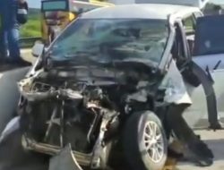Lagi, Kecelakaan Di Tol Balikpapan-Samarinda, Dua Orang Alami Luka