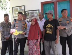 Polresta Samarinda Bedah Rumah Seorang Janda Di Lempake